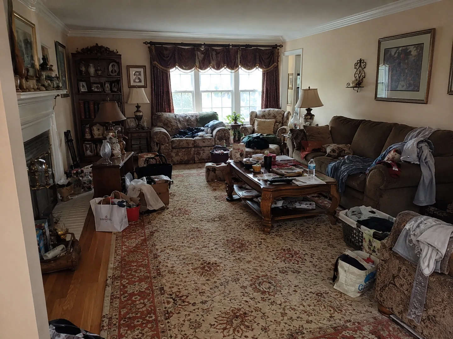 Reestilização de interiores Antes
